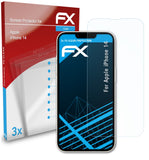 atFoliX FX-Clear Schutzfolie für Apple iPhone 14