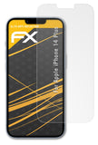 Panzerfolie atFoliX kompatibel mit Apple iPhone 14 Plus, entspiegelnde und stoßdämpfende FX (3X)