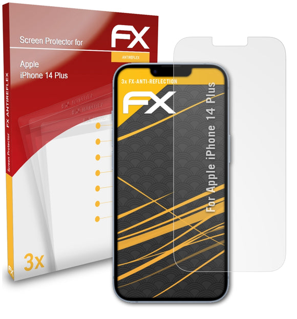 atFoliX FX-Antireflex Displayschutzfolie für Apple iPhone 14 Plus