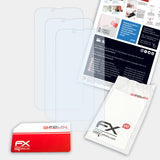 Lieferumfang von Apple iPhone 14 Plus FX-Clear Schutzfolie, Montage Zubehör inklusive