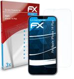 atFoliX FX-Clear Schutzfolie für Apple iPhone 14 Plus