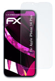 Glasfolie atFoliX kompatibel mit Apple iPhone 14 Plus, 9H Hybrid-Glass FX