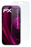 Glasfolie atFoliX kompatibel mit Apple iPhone 14 Pro, 9H Hybrid-Glass FX
