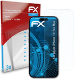 atFoliX FX-Clear Schutzfolie für Apple iPhone 14 Pro Max