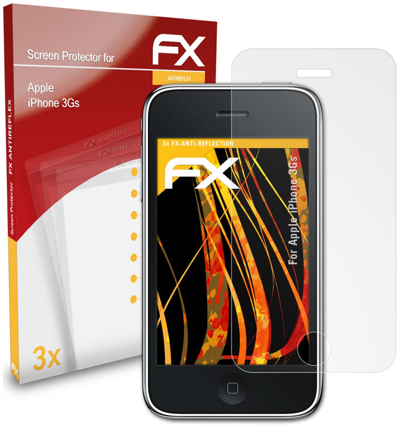 atFoliX FX-Antireflex Displayschutzfolie für Apple iPhone 3Gs