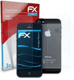 atFoliX FX-Clear Schutzfolie für Apple iPhone 5