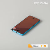 Panzerfolie atFoliX kompatibel mit Apple iPhone 5C, entspiegelnde und stoßdämpfende FX (3X)