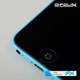 Schutzfolie atFoliX kompatibel mit Apple iPhone 5C, ultraklare FX (3X)