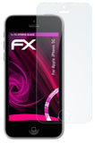 Glasfolie atFoliX kompatibel mit Apple iPhone 5C, 9H Hybrid-Glass FX