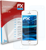 atFoliX FX-Clear Schutzfolie für Apple iPhone 5S / SE