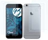 Schutzfolie Bruni kompatibel mit Apple iPhone 6, glasklare (2er Set)