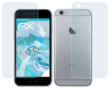 Schutzfolie atFoliX passend für Apple iPhone 6, ultraklare und flexible FX (3er Set)