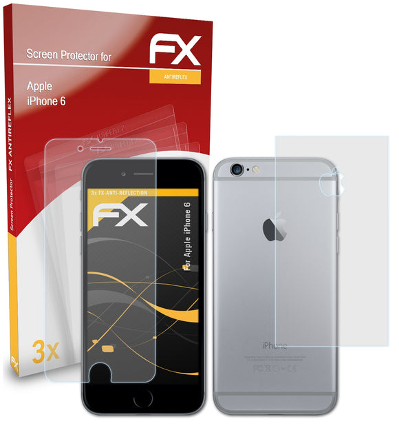 atFoliX FX-Antireflex Displayschutzfolie für Apple iPhone 6