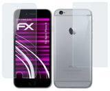 Glasfolie atFoliX kompatibel mit Apple iPhone 6, 9H Hybrid-Glass FX (1er Set)