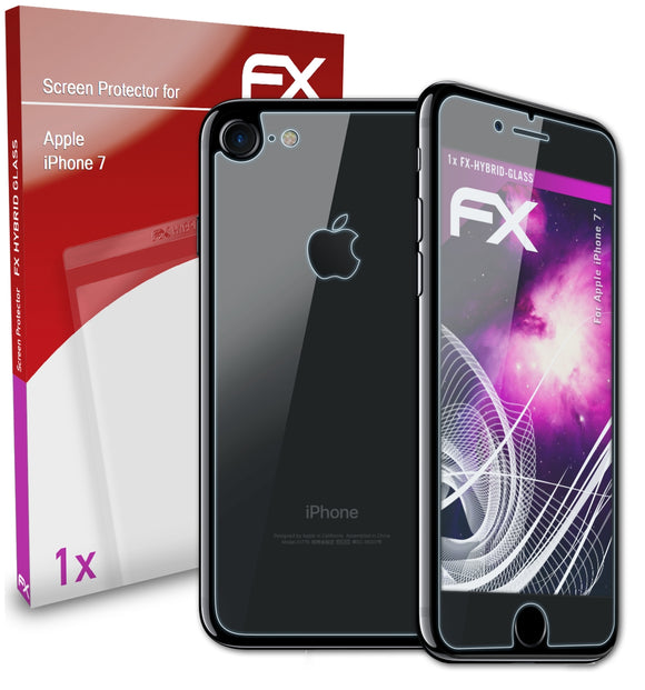 atFoliX FX-Hybrid-Glass Panzerglasfolie für Apple iPhone 7