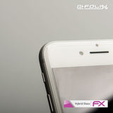Glasfolie atFoliX kompatibel mit Apple iPhone 8 / 7 Front, 9H Hybrid-Glass FX