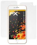 Panzerfolie atFoliX kompatibel mit Apple iPhone 8, entspiegelnde und stoßdämpfende FX (3er Set)