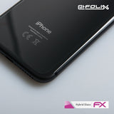 Glasfolie atFoliX kompatibel mit Apple iPhone 8, 9H Hybrid-Glass FX (1er Set)