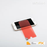 Panzerfolie atFoliX kompatibel mit Apple iPhone 8 Plus / 7 Plus Front, entspiegelnde und stoßdämpfende FX (3X)