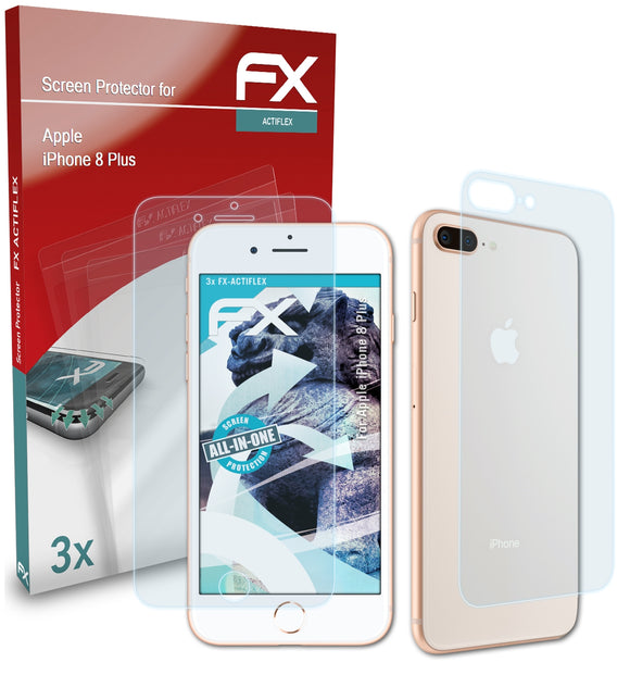 atFoliX FX-ActiFleX Displayschutzfolie für Apple iPhone 8 Plus