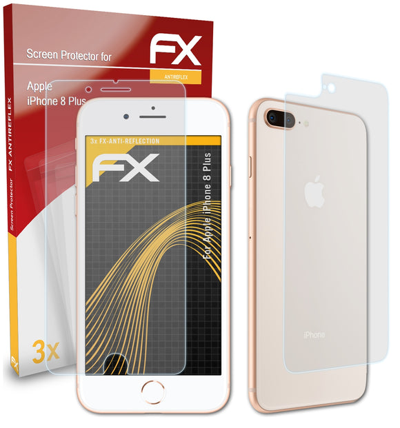 atFoliX FX-Antireflex Displayschutzfolie für Apple iPhone 8 Plus