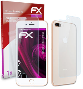 atFoliX FX-Hybrid-Glass Panzerglasfolie für Apple iPhone 8 Plus