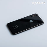Schutzfolie Bruni kompatibel mit Apple iPhone X, glasklare (2er Set)