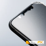 Panzerfolie atFoliX kompatibel mit Apple iPhone X Front, entspiegelnde und stoßdämpfende FX (3X)