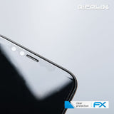 Schutzfolie atFoliX kompatibel mit Apple iPhone X Front, ultraklare FX (3X)