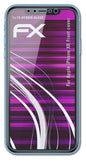 Glasfolie atFoliX kompatibel mit Apple iPhone XR Front cover, 9H Hybrid-Glass FX