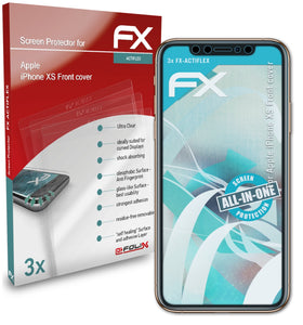 atFoliX FX-ActiFleX Displayschutzfolie für Apple iPhone XS (Front cover)