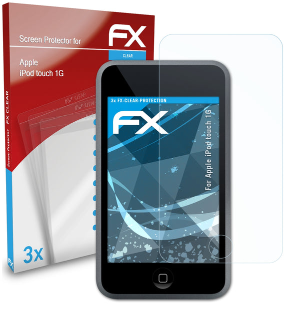 atFoliX FX-Clear Schutzfolie für Apple iPod touch 1G