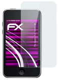 Glasfolie atFoliX kompatibel mit Apple iPod touch 2G, 9H Hybrid-Glass FX