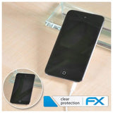 Schutzfolie atFoliX kompatibel mit Apple iPod touch 4G, ultraklare FX (3X)