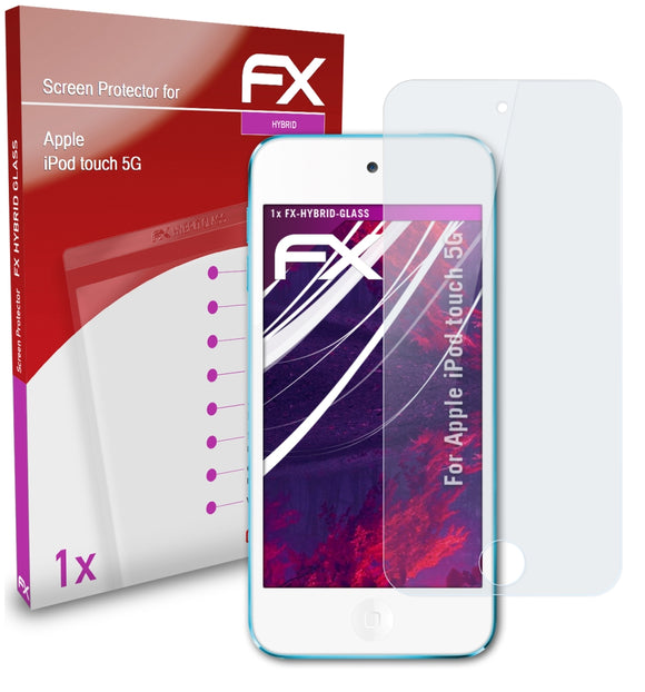atFoliX FX-Hybrid-Glass Panzerglasfolie für Apple iPod touch 5G