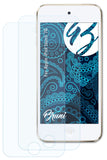 Schutzfolie Bruni kompatibel mit Apple iPod touch 7G, glasklare (2X)