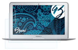 Schutzfolie Bruni kompatibel mit Apple MacBook Air 11, glasklare (2X)