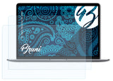 Schutzfolie Bruni kompatibel mit Apple MacBook Air 2020, glasklare (2X)