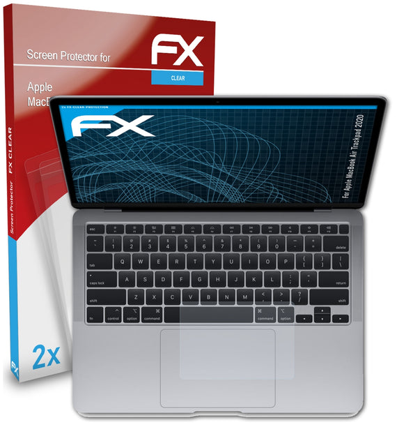 atFoliX FX-Clear Schutzfolie für Apple MacBook Air Trackpad (2020)