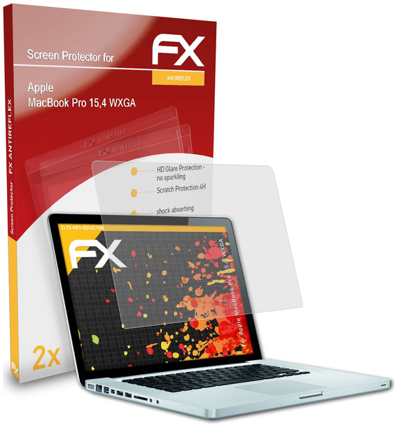 atFoliX FX-Antireflex Displayschutzfolie für Apple MacBook Pro 15,4 WXGA
