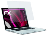 Glasfolie atFoliX kompatibel mit Apple MacBook Pro 15,4 WXGA, 9H Hybrid-Glass FX
