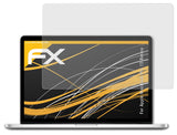 Panzerfolie atFoliX kompatibel mit Apple MacBook Pro 15 Retina, entspiegelnde und stoßdämpfende FX (2X)