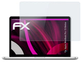 Glasfolie atFoliX kompatibel mit Apple MacBook Pro 15 Retina, 9H Hybrid-Glass FX
