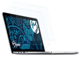 Schutzfolie Bruni kompatibel mit Apple MacBook Pro 2016 13 inch, glasklare (2X)