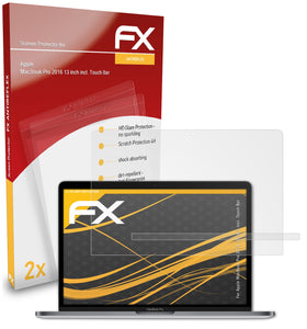 atFoliX FX-Antireflex Displayschutzfolie für Apple MacBook Pro 2016 13 inch (incl. Touch Bar)