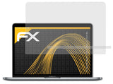Panzerfolie atFoliX kompatibel mit Apple MacBook Pro 2017 13 inch incl. Touch Bar, entspiegelnde und stoßdämpfende FX (2er Set)
