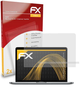 atFoliX FX-Antireflex Displayschutzfolie für Apple MacBook Pro 2017 13 inch (incl. Touch Bar)