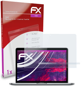 atFoliX FX-Hybrid-Glass Panzerglasfolie für Apple MacBook Pro 2017 13 inch (incl. Touch Bar)