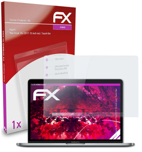 atFoliX FX-Hybrid-Glass Panzerglasfolie für Apple MacBook Pro 2017 15 inch (incl. Touch Bar)