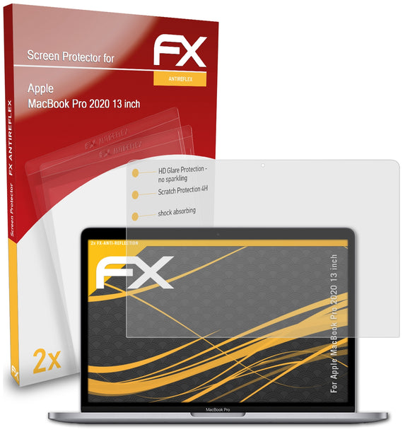 atFoliX FX-Antireflex Displayschutzfolie für Apple MacBook Pro 2020 (13 inch)